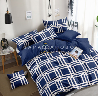 Ткань Поплин 220 см 115 гр А+В рис 1568