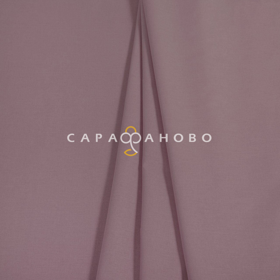 Ткань поплин 220 см Дымчатая роза Актив гладкокрашеный рис. 70151-1