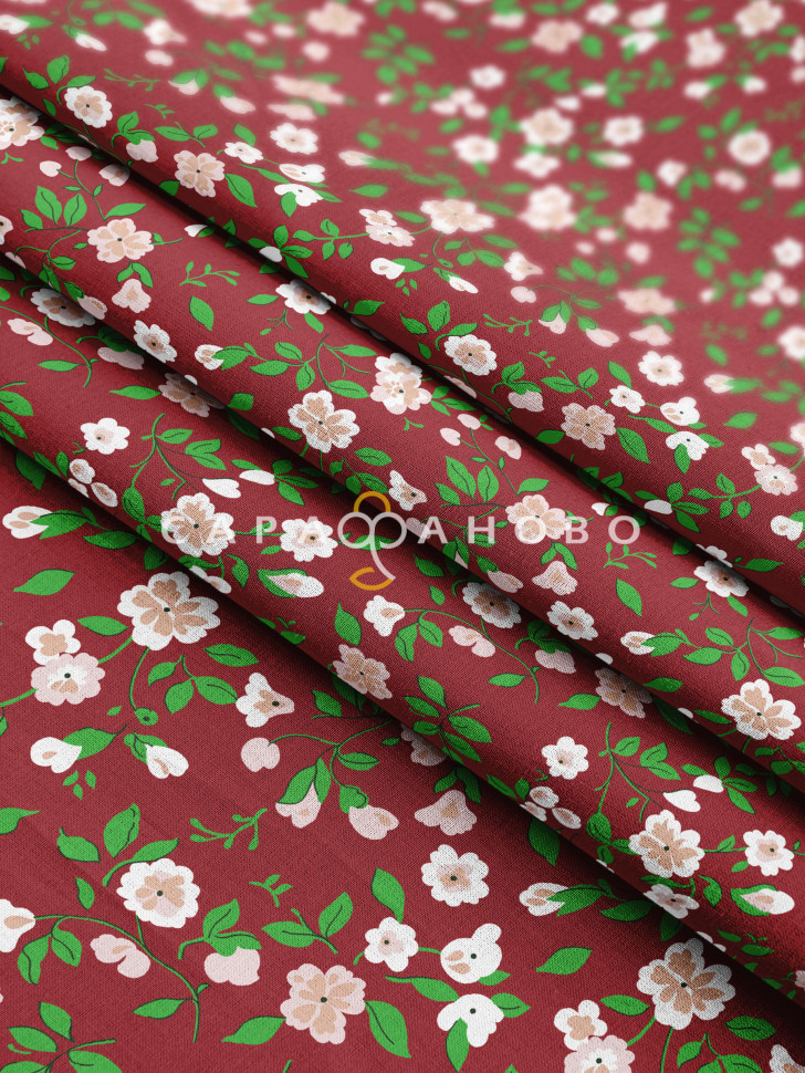 Ткань Перкаль 150 см 124гр рис 21215-2