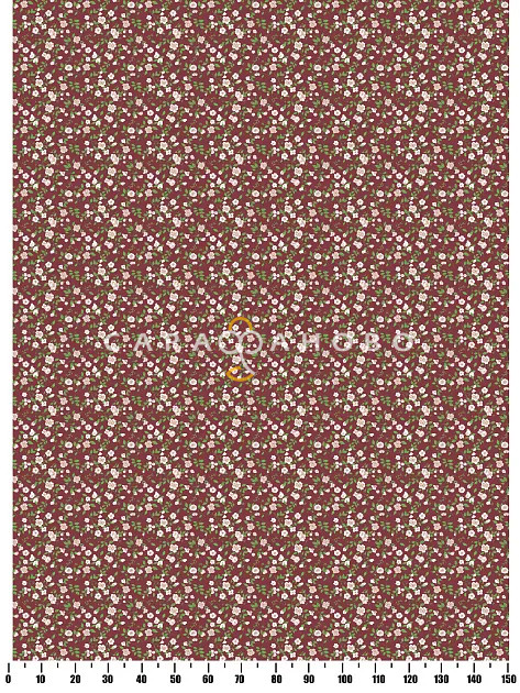 Ткань Перкаль 150 см 124гр рис 21215-2