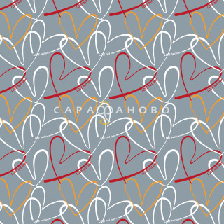 Ткань Перкаль 220 см 110 гр рис 72231 вид 1 "Селена" 