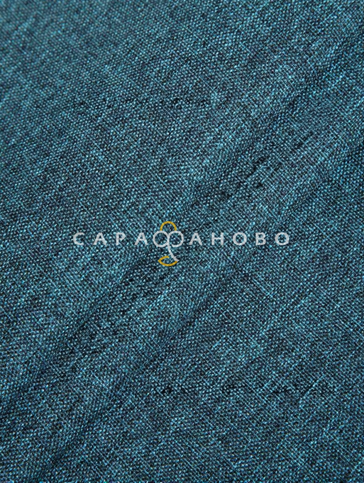 Ткань Рогожка 150 см 272 гр. Бирюзово-серый