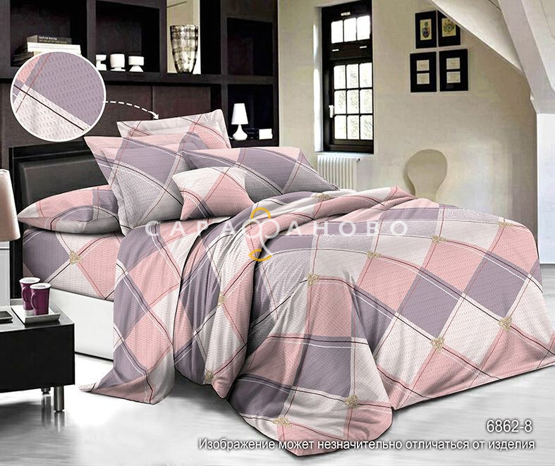 Полисатин набивной 220 см 80 гр рис 6862-8