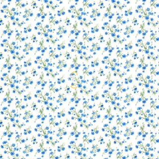 Ткань Рогожка 150 см 170 гр рис Васильки 13489-1 