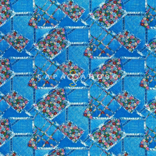 Ткань бязь 150 см Американка рис 4805 вид 1