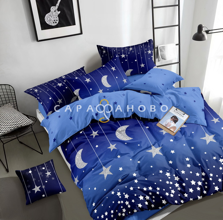 Ткань Поплин 220 см 115 гр А+В рис 1551