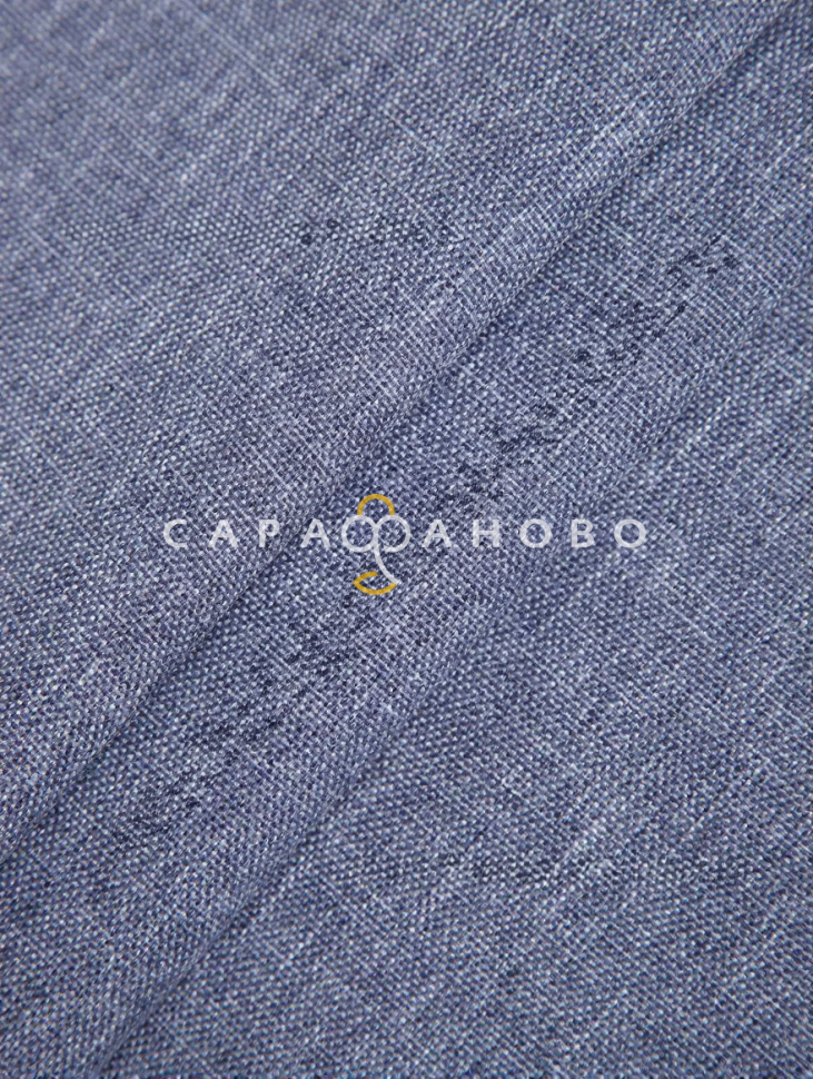 Ткань Рогожка 150 см 272 гр. Сине-серый