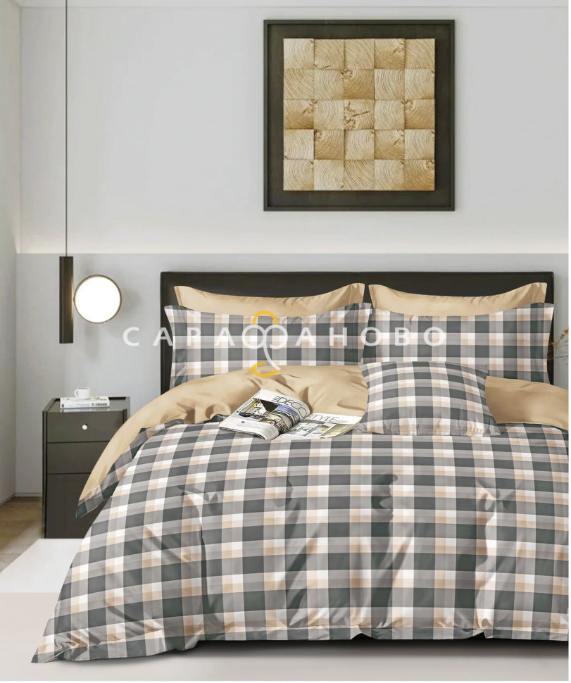 Ткань Сатин Твил 235 см 115 г/м2 А+В рис 2914