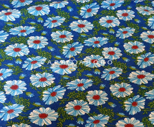 Ткань Теплый хлопок (Фланель) 150 см 170 гр диз Большие ромашки