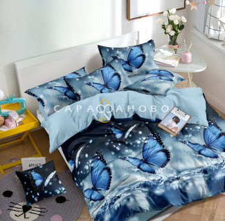 Ткань Поплин 220 см 115 гр А+В рис 1545