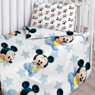 КПБ  Disney Baby 16475-1/16474-1 Мики Маус
