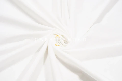 Ткань Поплин 220 см 110 гр Отбеленный (На отрез)