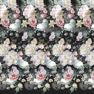 Ткань Бязь Премиум 220 см  142гр набивная арт 34 рис 6600