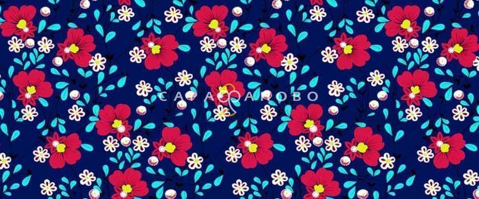 Ткань бязь 150 см плательная коллекция рис 950 вид 1