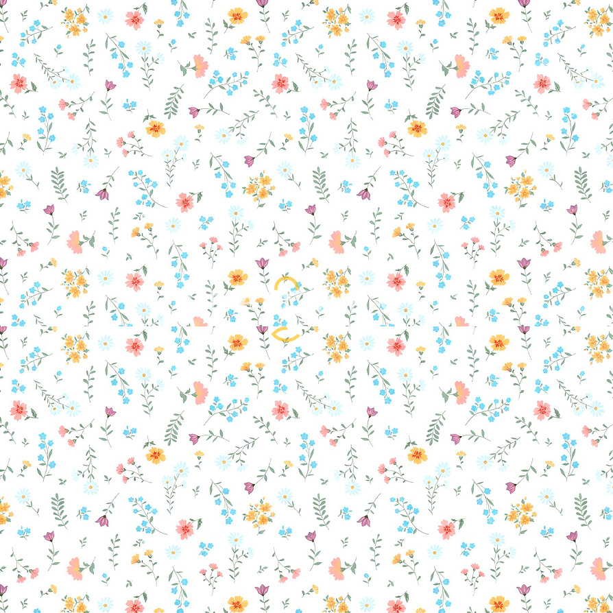 Ткань Рогожка 150 см 170 гр рис Лютик 13649-1