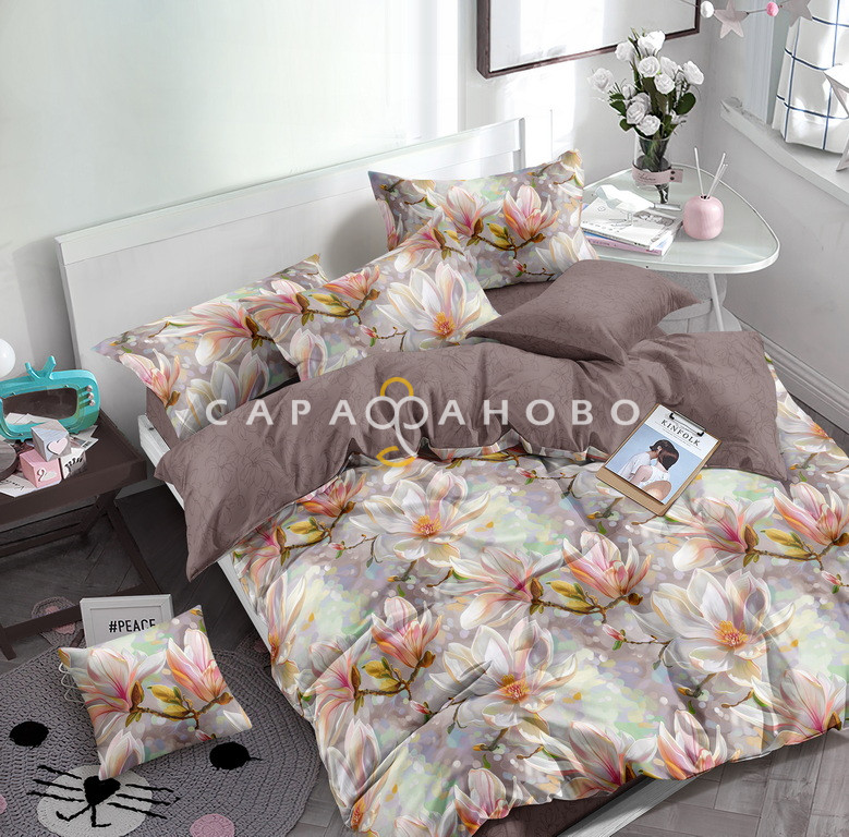 Ткань Поплин 220 см 115 гр А+В рис 1540