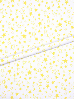 Ткань Фланель 150 см 175 гр 877-6П Звездочки