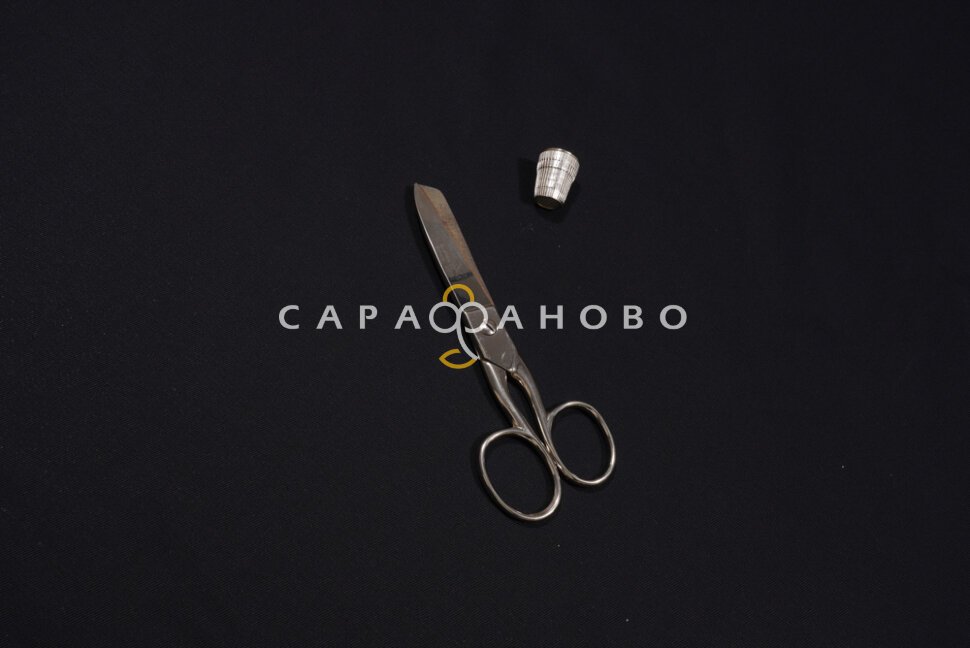 Ткань Саржа 150 см 240 гр/м2 №316 Черный