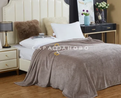 Ткань велсофт Ткань велсофт "Luna" 200 гр/м2 Коричневый 1