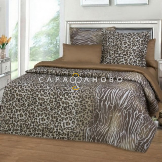 Ткань Сатин 220 см "Клеопатра" рис 9876-10