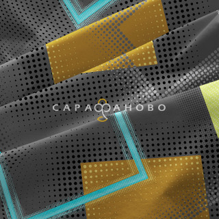 Ткань Бязь Премиум 220 см  142гр набивная арт 34 рис 6819-1