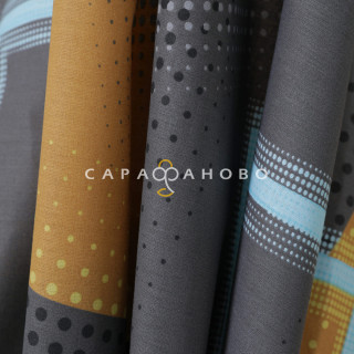 Ткань Бязь Премиум 220 см  142гр набивная арт 34 рис 6819-1