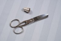 Ткань Страйп - Сатин 220 см. 3х3 гладкое крашение рис 12320, миниатюра 4