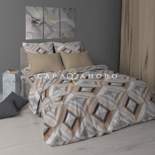 Ткань Бязь Премиум 220 см  142гр набивная арт 34 рис 7180-1 