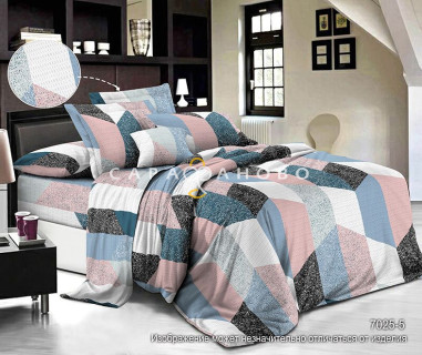 Полисатин набивной 220 см 80 гр рис 7025-5 