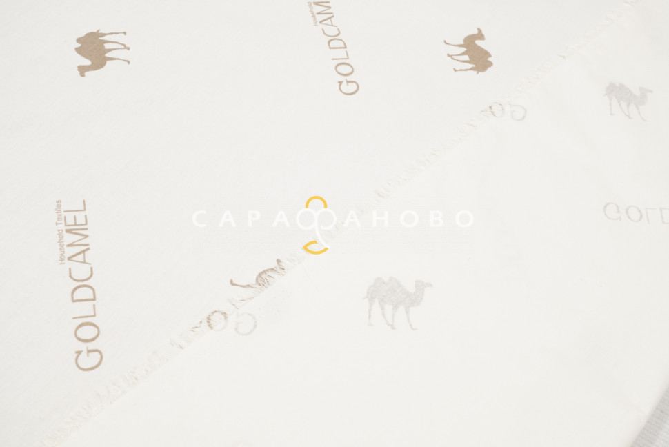 Ткань Тик 100% хлопок 220 см набивной диз GOLD CAMEL М
