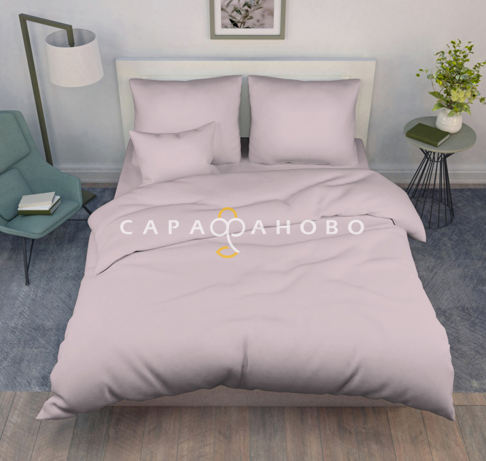 Ткань Бязь 220 см гл/к Розовый кварц