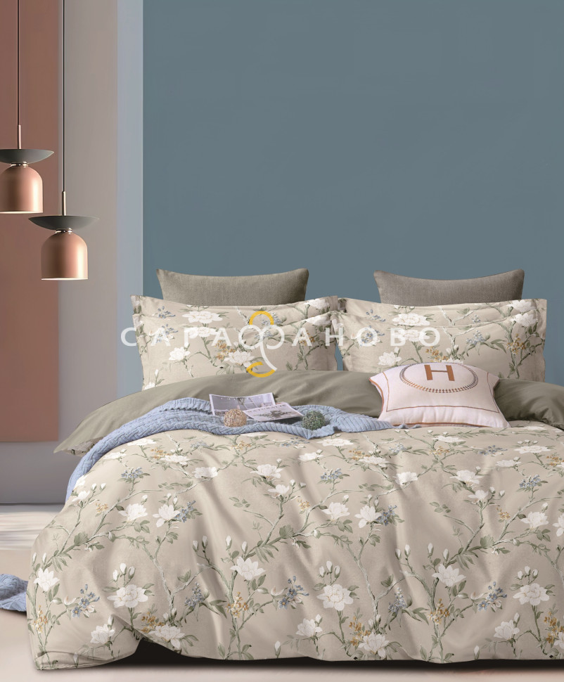 Ткань Сатин Твил набивной 235 см. 115гр. А рис. 117