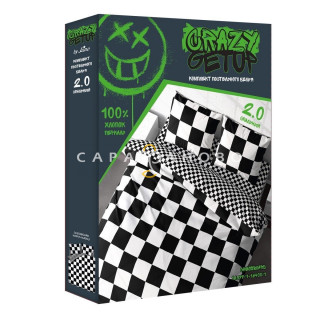 КПБ  2,0 Crazy Getup 16399-1/16400-1 Chessboard