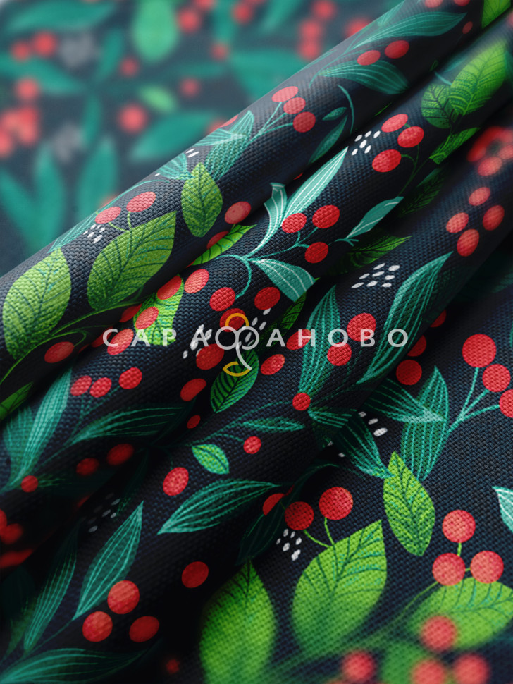 Ткань Рогожка 150 см 190 гр рис 21589-1