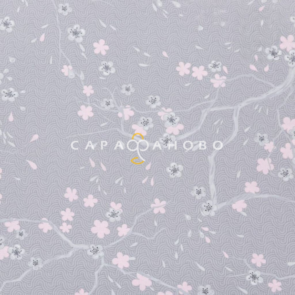 Ткань Поплин 220 см 115 гр Киото 13298-1