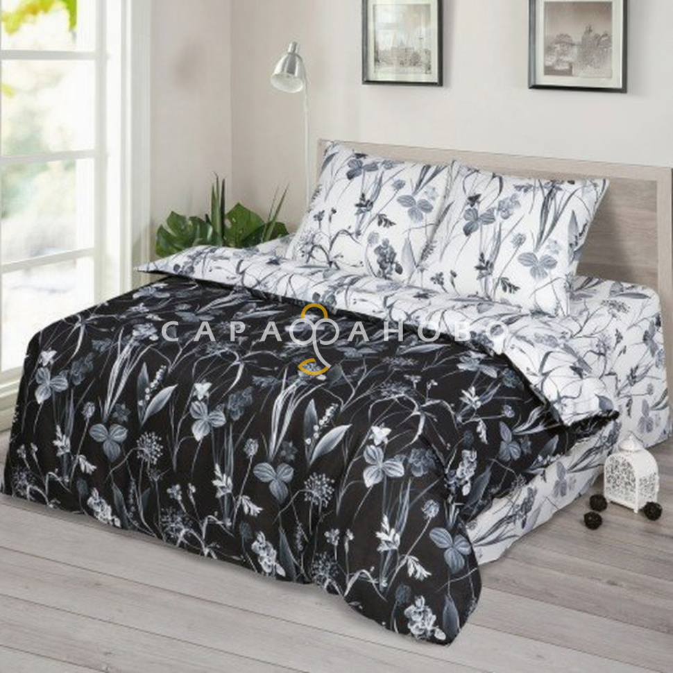 Ткань Бязь 220 см рис. 12281-1 Мотылёк (компаньон)