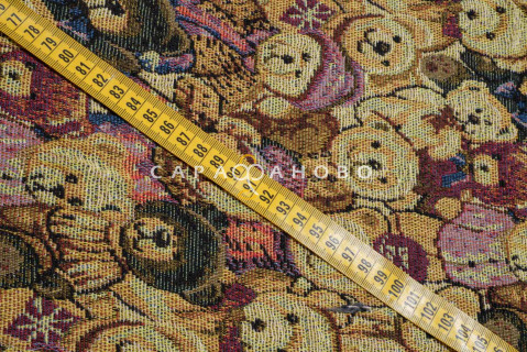 Ткань Гобелен жаккард 150см Детский рис JX-211
