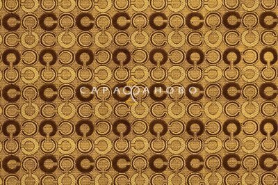 Ткань Гобелен жаккард 150см Двухцветный рис 005-9 св.коричн.