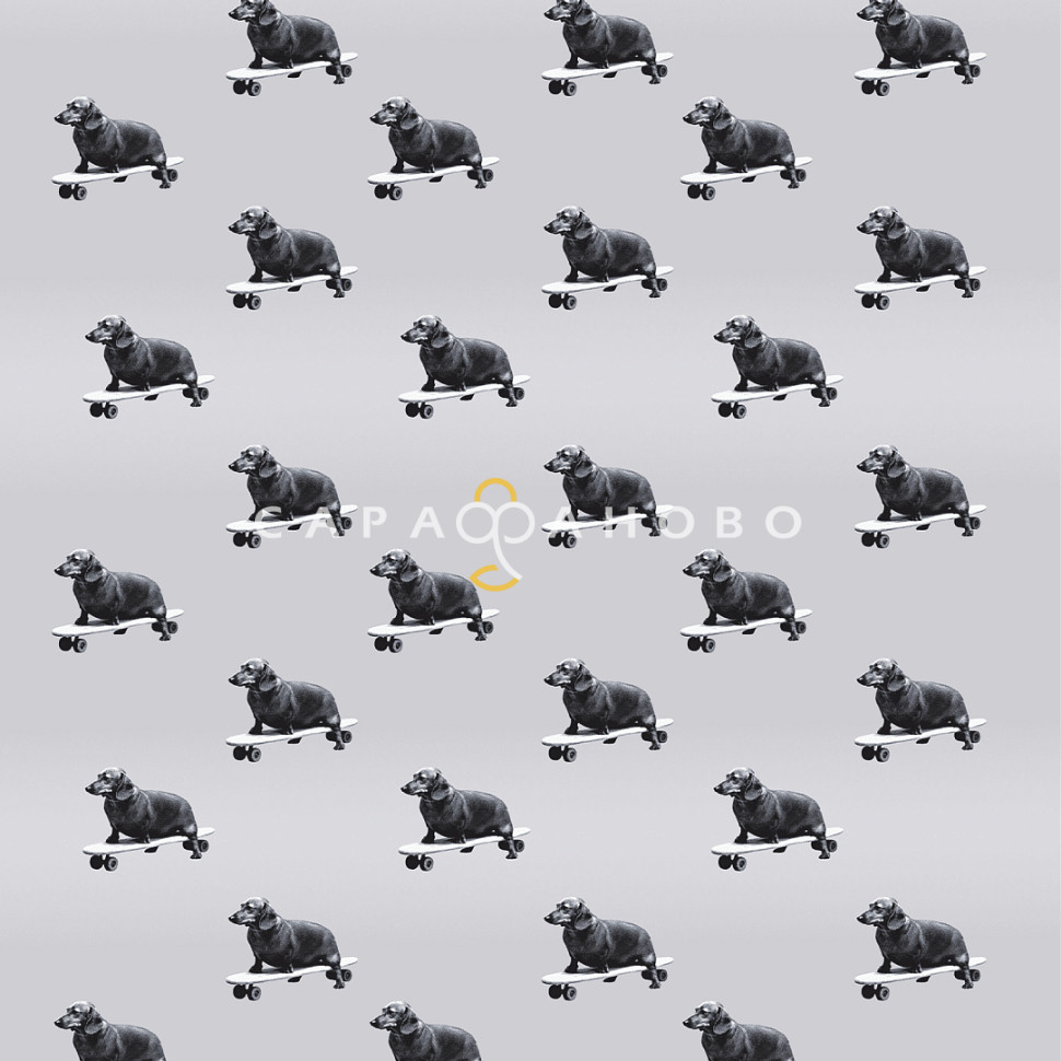 Перкаль 150 см набивной рис 13473 вид 1