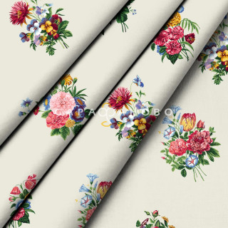 Ткань Перкаль 220 см 110 гр рис 72085 вид 1 "Дарья" 