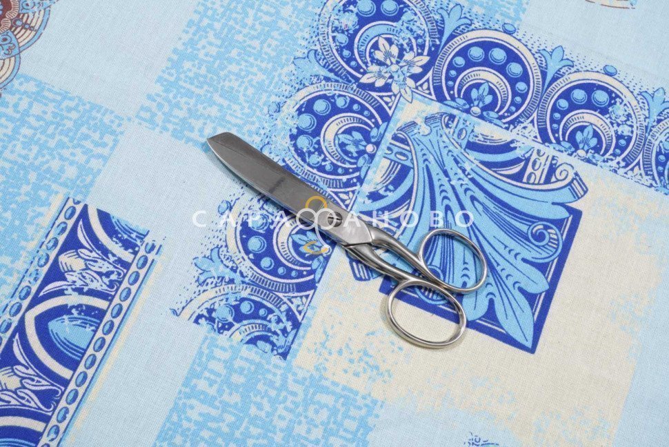 Ткань Бязь 150 см рис. Арабески вид 4