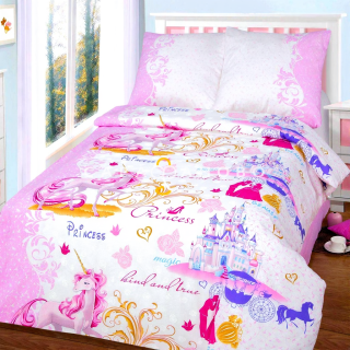 Ткань бязь 150 см Королевство рис 10874 вид 1