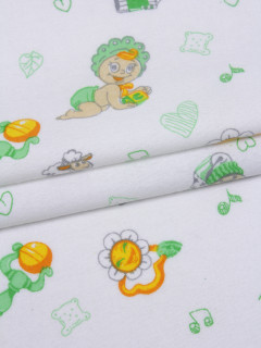 Ткань Фланель 75 см 175 гр рис 897-3 Baby