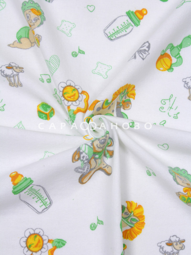 Ткань Фланель 75 см 175 гр рис 897-3 Baby