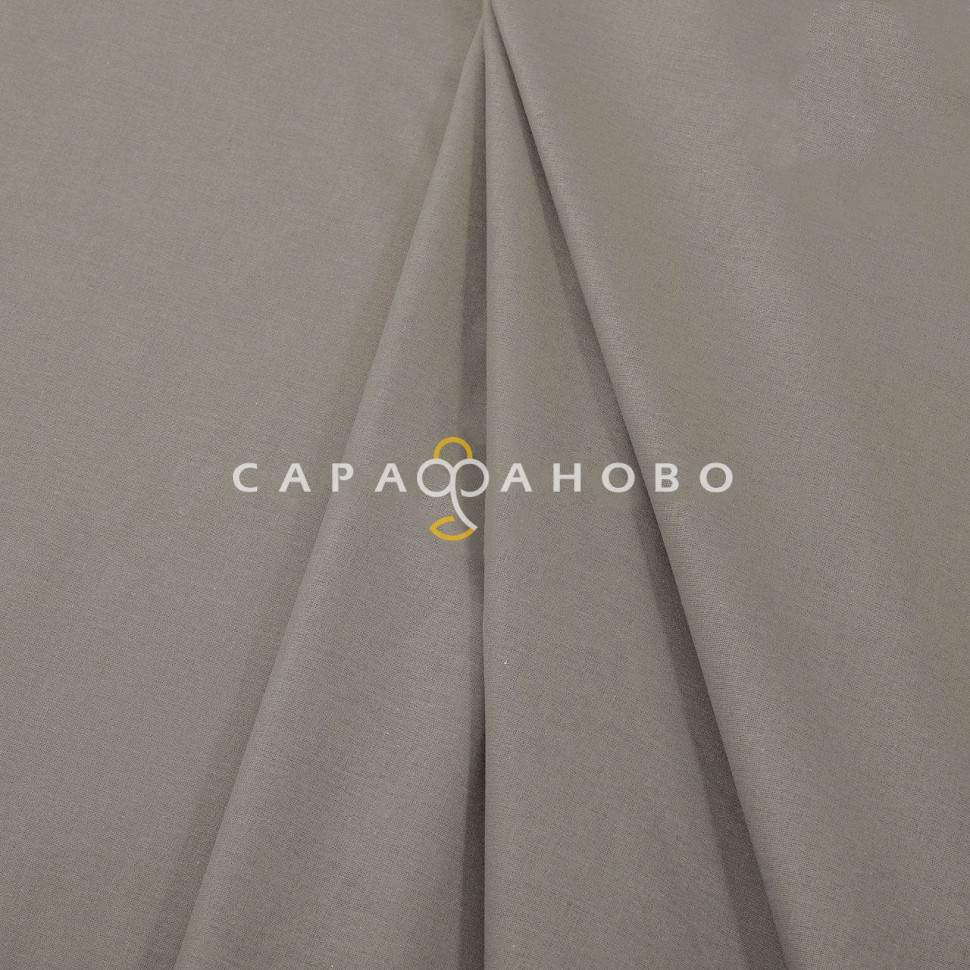 Ткань поплин 220 см Латте Актив гладкокрашеный рис.70256-1