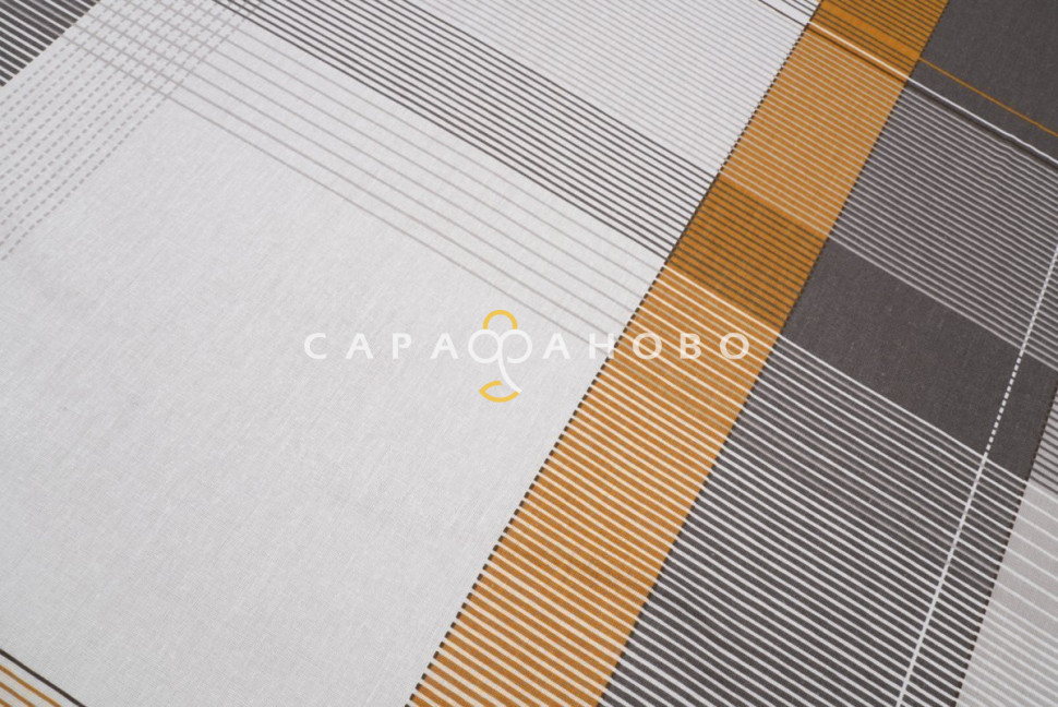 Ткань Поплин 220 см 105 гр рис. Клетка 28134/1