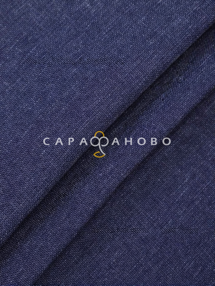 Ткань Рогожка 150 см 272 гр. Синий