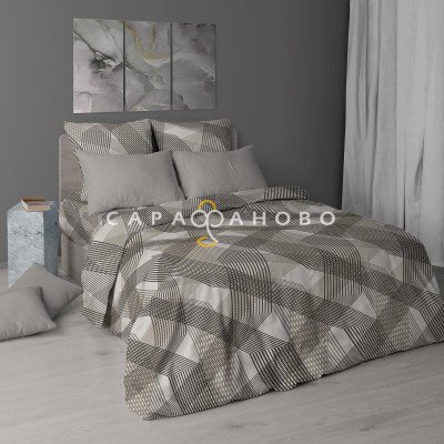 Ткань Бязь Премиум 220 см рис 7169 вид 2 "Родриго"