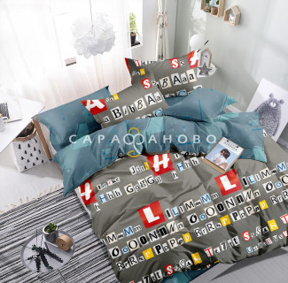 Ткань Поплин 220 см 115 гр А+В рис 1248