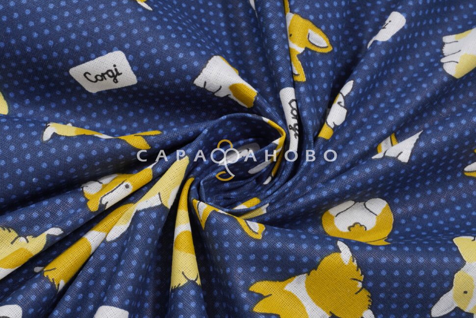 Бязь Комфорт 220 см 6973-1 Корги